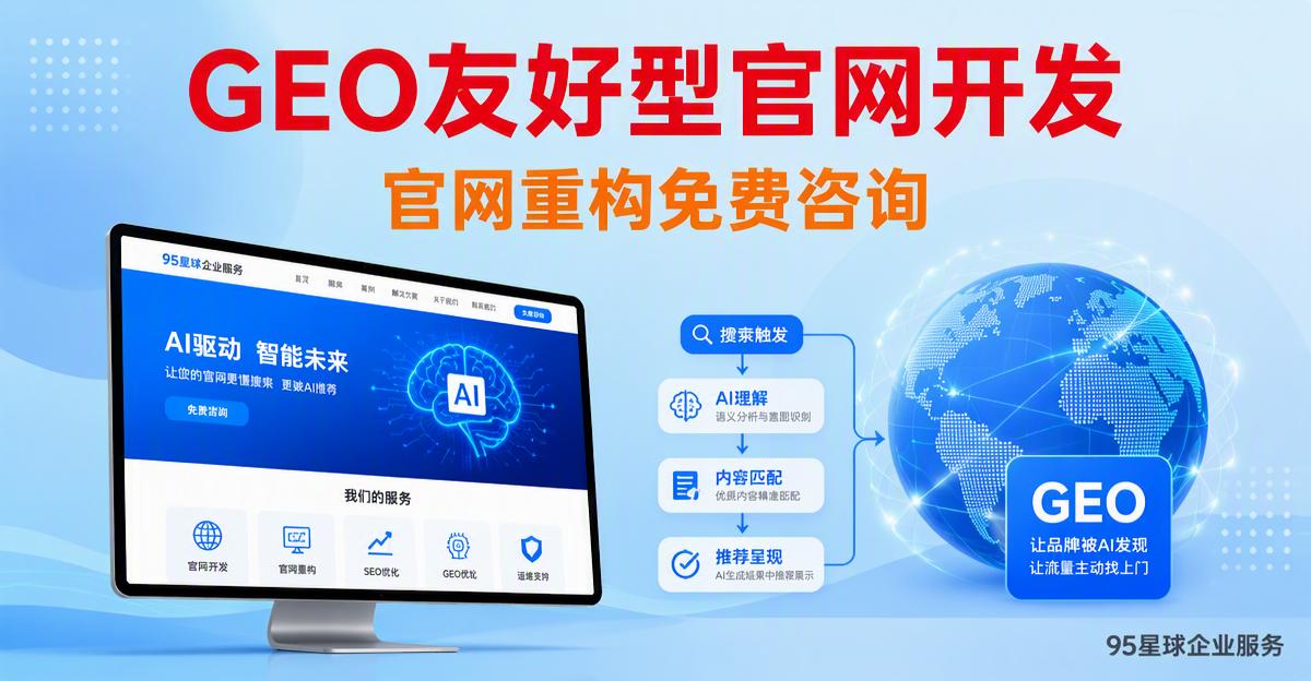 GEO友好型官网开发，官网重构免费咨询